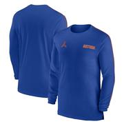 Florida Jordan Brand Dri-Fit Sideline UV Coach Long Sleeve Top